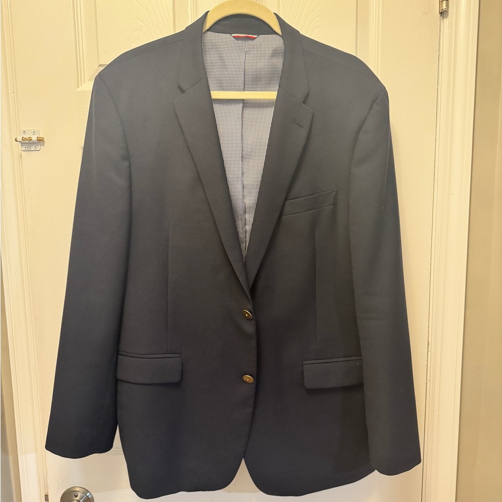 Tommy Hilfiger Navy Men's Blazer 40R